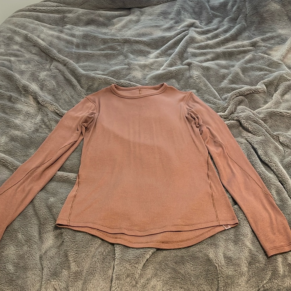 Lululemon Brown Long Sleeve Size 8